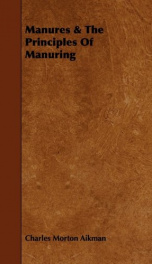 manures the principles of manuring_cover