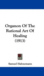 organon of the rational art of healing_cover