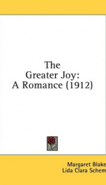 the greater joy a romance_cover