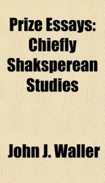 prize essays chiefly shaksperean studies_cover