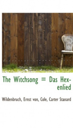 the witchsong das hexenlied_cover