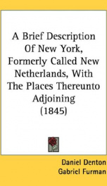 a brief description of new york formerly called new netherlands with the place_cover