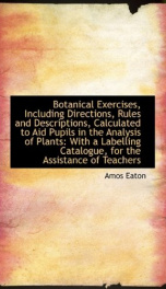 botanical exercises including directions rules and descriptions calculated to_cover