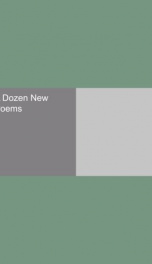 a dozen new poems_cover