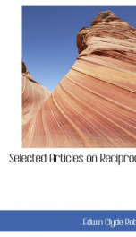 selected articles on reciprocity_cover