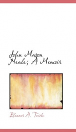 john mason neale a memoir_cover