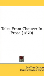 tales from chaucer in prose_cover