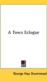 a town eclogue_cover