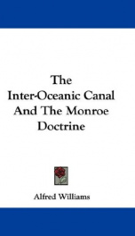the inter oceanic canal and the monroe doctrine_cover