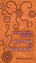 history of australia volume 3_cover