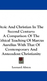 stoic and christian in the second century_cover