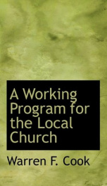 a working program for the local church_cover