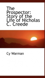 the prospector story of the life of nicholas c creede_cover