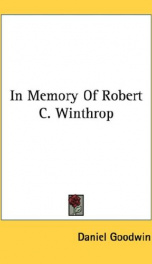 in memory of robert c winthrop_cover