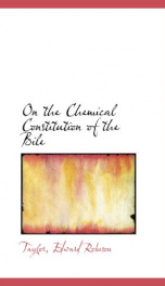 on the chemical constitution of the bile_cover