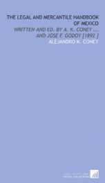 the legal and mercantile handbook of mexico_cover