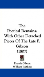 the poetical remains_cover