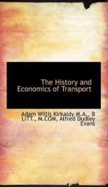the history and economics of transport_cover