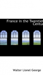 france in the twentieth century_cover