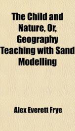 the child and nature or geography teaching with sand modelling_cover