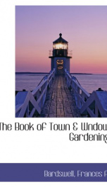 the book of town wndow gardening_cover