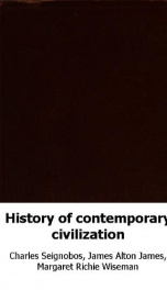 history of contemporary civilization_cover
