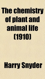 the chemistry of plant and animal life_cover