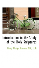 introduction to the study of the holy scriptures_cover