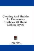 clothing and health an elementary textbook of home making_cover