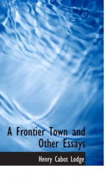 a frontier town and other essays_cover
