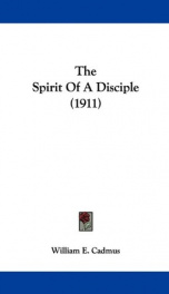 the spirit of a disciple_cover