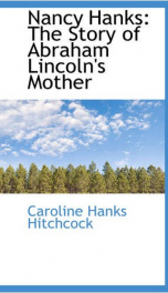 nancy hanks the story of abraham lincolns mother_cover