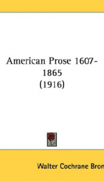 american prose 1607 1865_cover