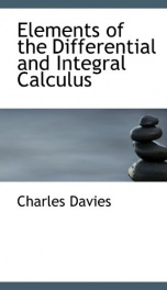 elements of the differential and integral calculus_cover