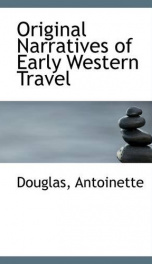 original narratives of early western travel_cover