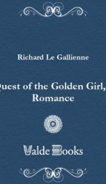 Quest of the Golden Girl, a Romance_cover