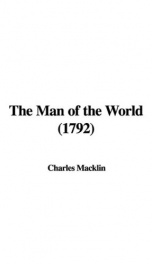 The Man of the World (1792)_cover