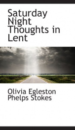 saturday night thoughts in lent_cover