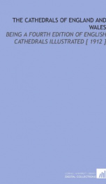 the cathedrals of england and wales being a fourth edition of english cathedral_cover
