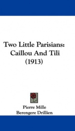 two little parisians caillou and tili_cover