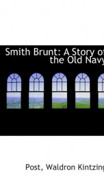 smith brunt a story of the old navy_cover