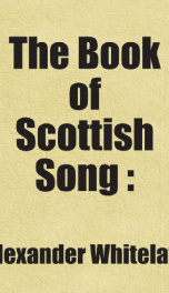 the book of scottish song_cover