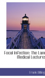 focal infection the lane medical lectures_cover