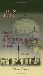 travels from st petersburg in russia to diverse parts of asia volume 1_cover