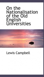 on the nationalisation of the old english universities_cover