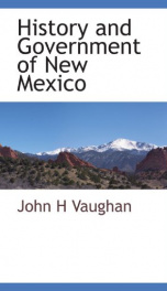 history and government of new mexico_cover