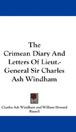 the crimean diary and letters of lieut general sir charles ash windham_cover