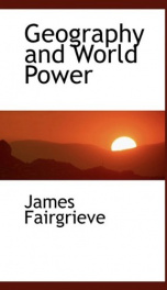 geography and world power_cover