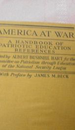 america at war a handbook of patriotic education references_cover