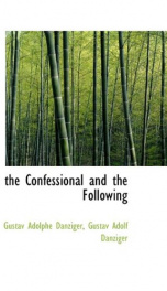 in the confessional and the following_cover